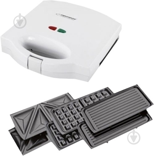 Бутербродница Esperanza Sandwich Maker EKT006W 3 в 1 - фото 2