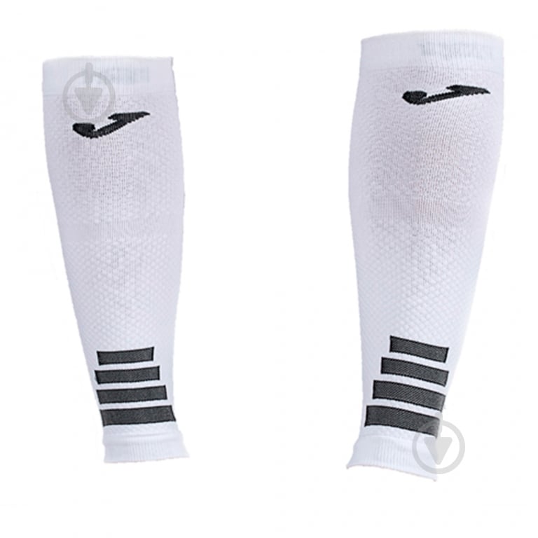 Гетры футбольные Joma LEG COMPRESSION SLEEVES WHITE 400289.201 р.L белый - фото 2