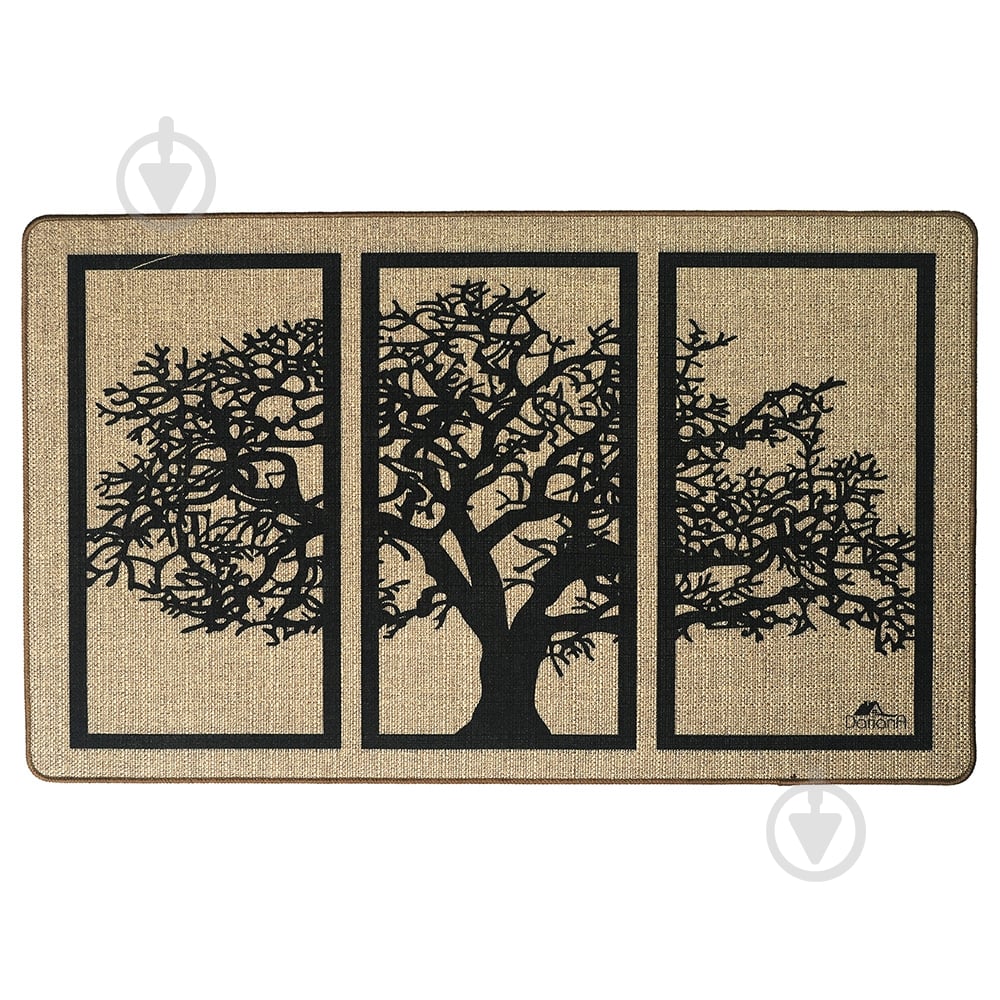 Коврик Dariana Лен дерево 45х75 см - фото 1
