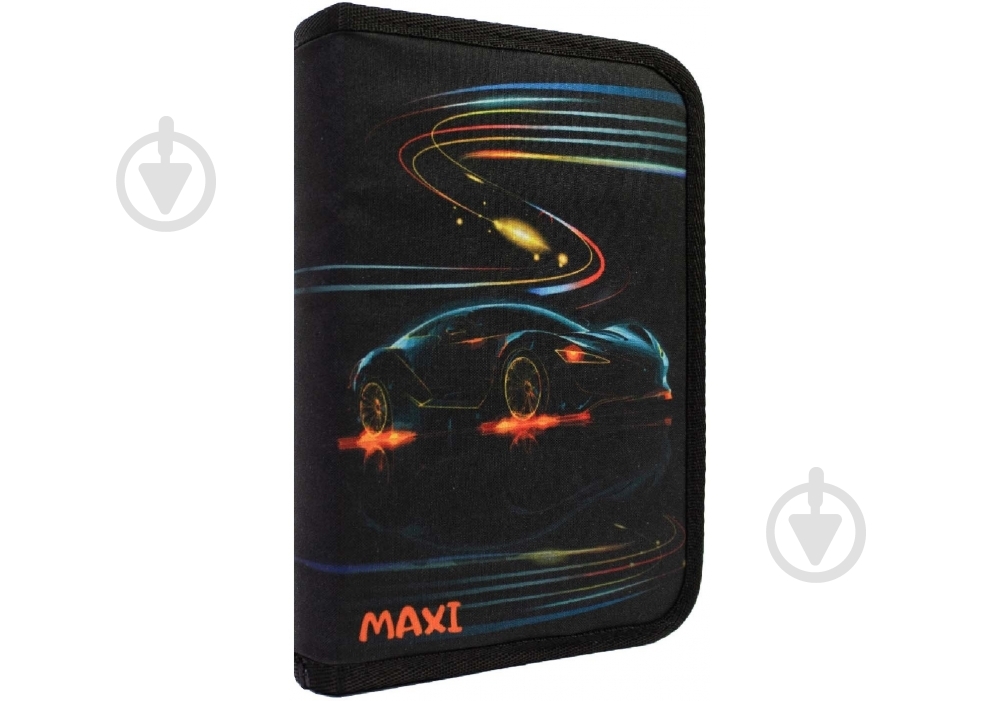 Пенал школьный Car MX85508 Maxi черный - фото 1