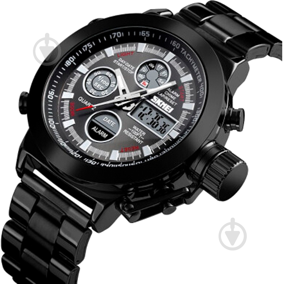Наручные часы Skmei 1515 black (1515BOXBK) - фото 2