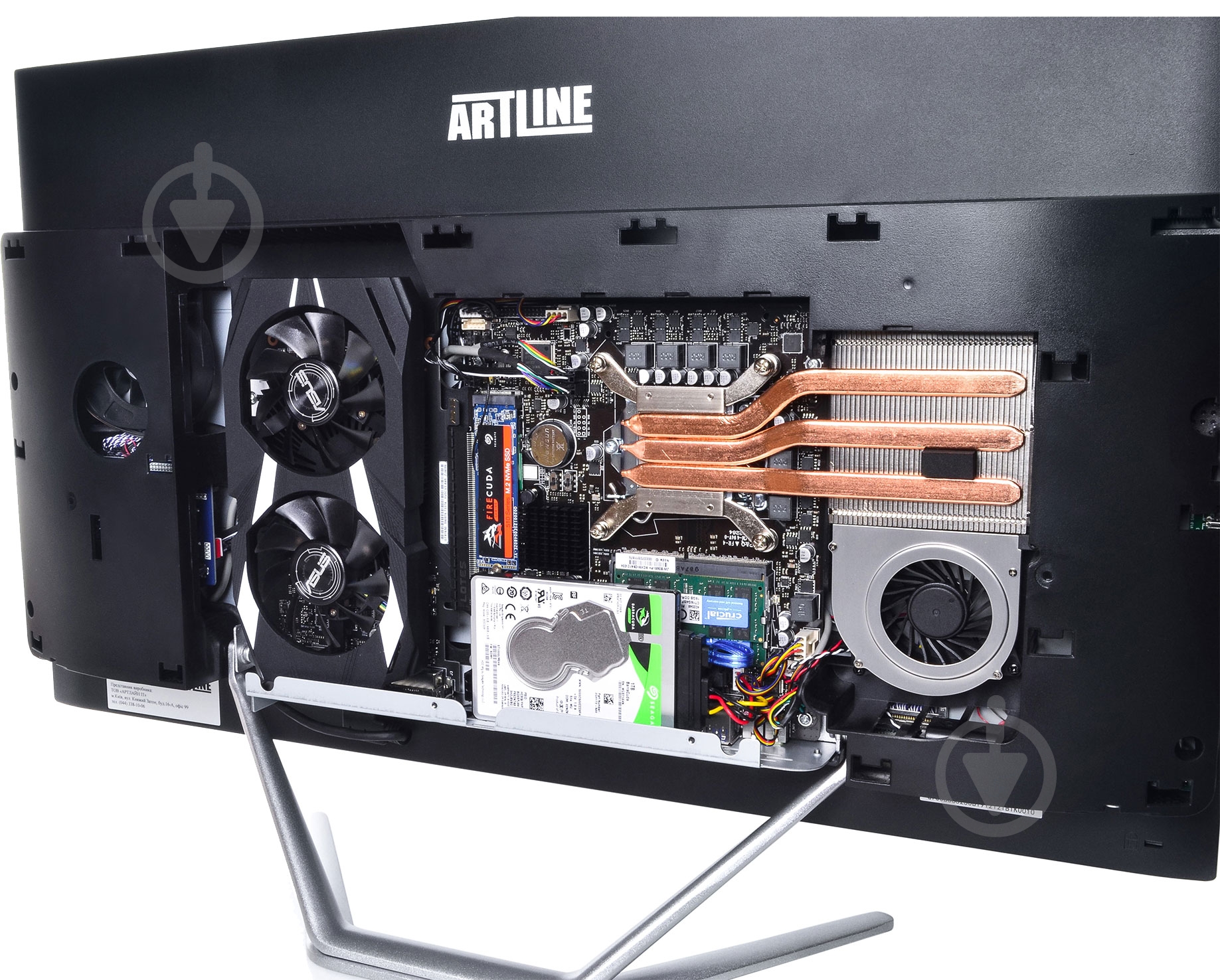 Моноблок Artline Gaming G75 27" (G75v16) black - фото 9 Моноблок Artline Gaming G75 27" (G75v16) black - фото 9