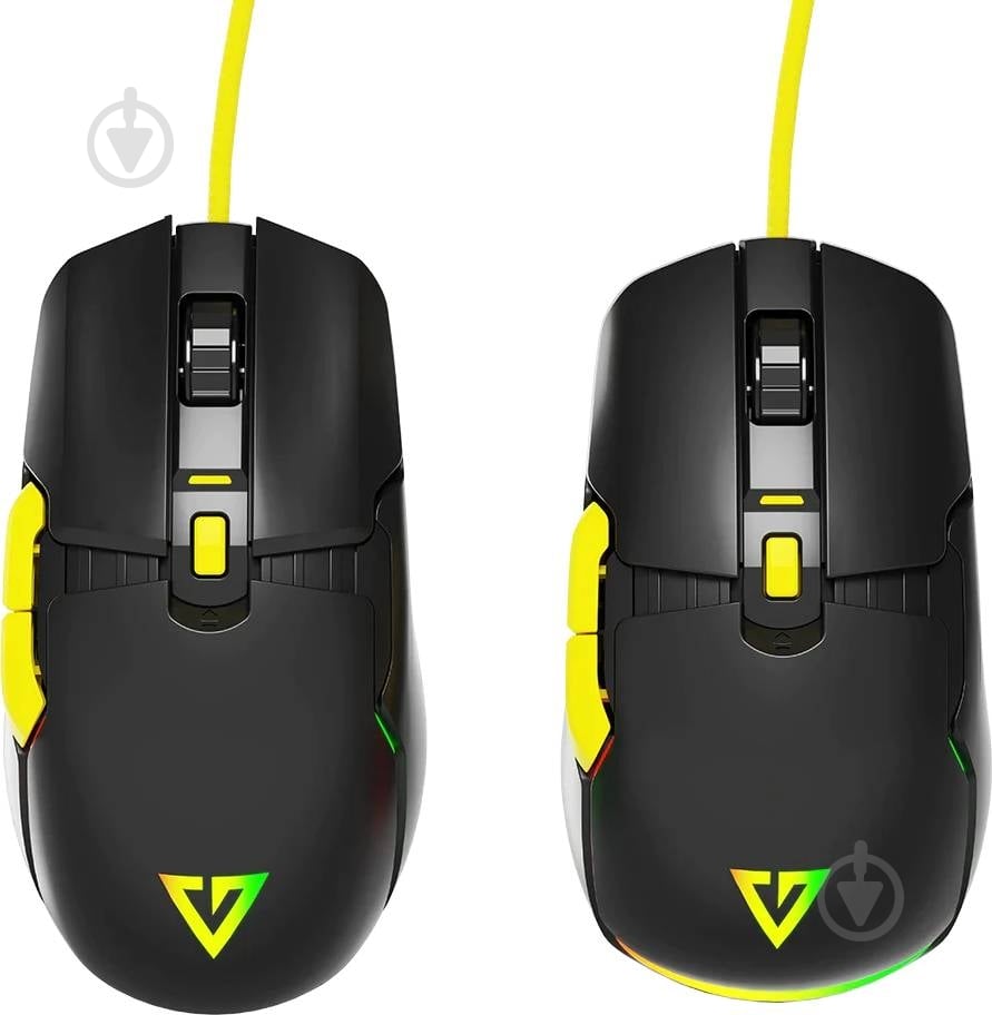 Мышь Modecom Jager Volcano black/yellow (M-MC-JAGER-100) - фото 12