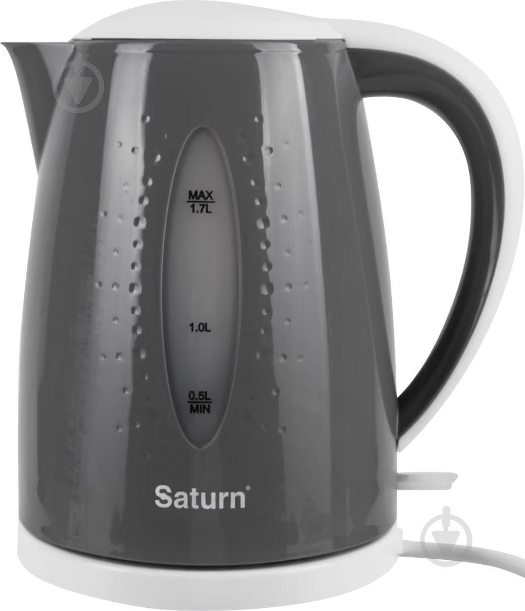 Электрочайник Saturn ST-EK8438 Grey/White - фото 1