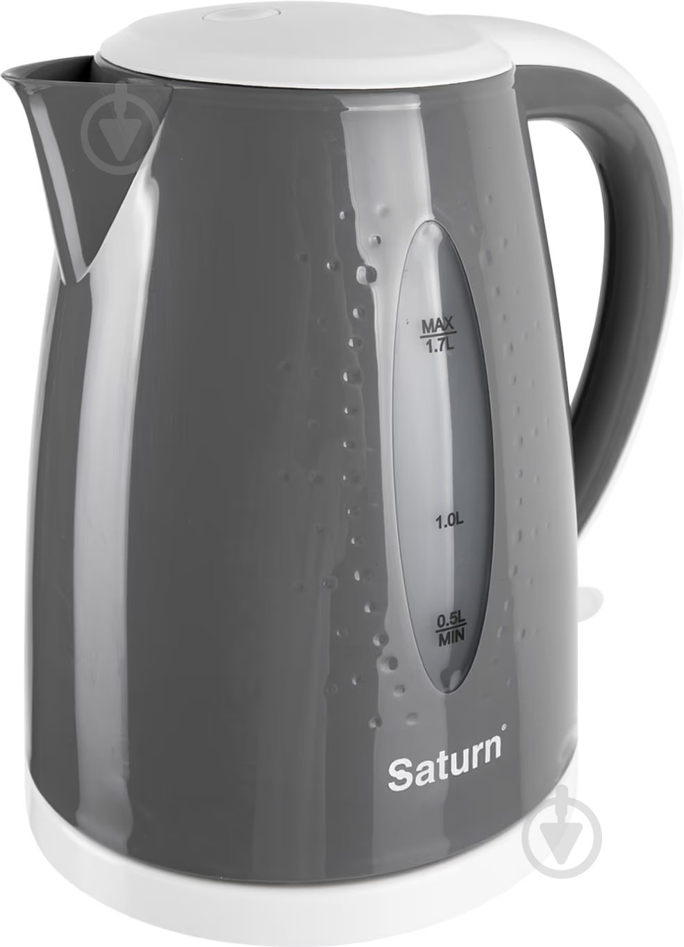 Электрочайник Saturn ST-EK8438 Grey/White - фото 3