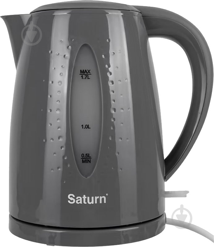 Электрочайник Saturn ST-EK8438U Grey - фото 1