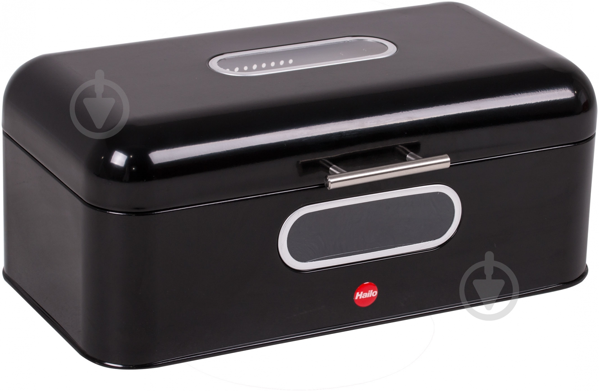 Хлебница Hailo Kitchenline черная 833600 - фото 1