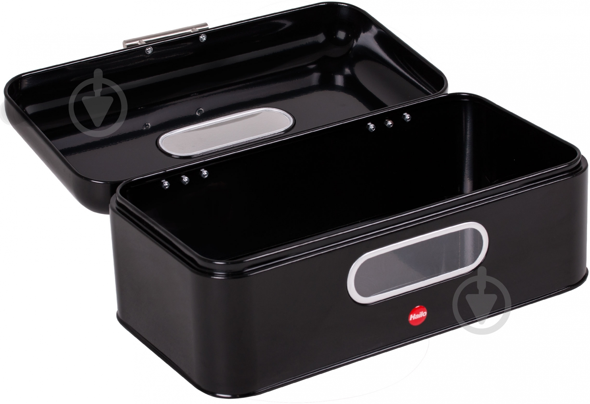 Хлебница Hailo Kitchenline черная 833600 - фото 2