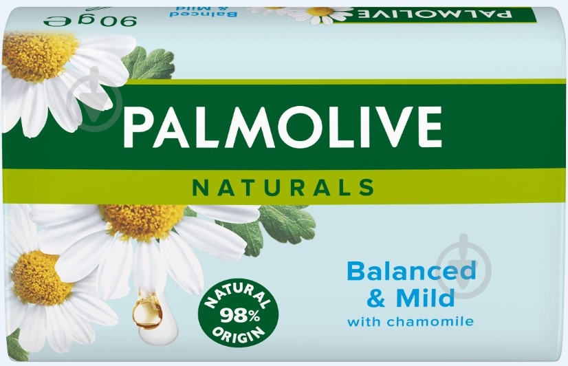Мыло Palmolive Ромашка с витамином Е 90 г - фото 1 Мыло Palmolive Ромашка с витамином Е 90 г - фото 1