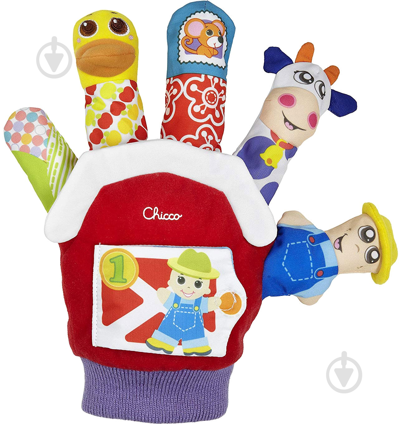 Игрушка Chicco Рукавичка Ферма 07651.00 - фото 1 Игрушка Chicco Рукавичка Ферма 07651.00 - фото 1