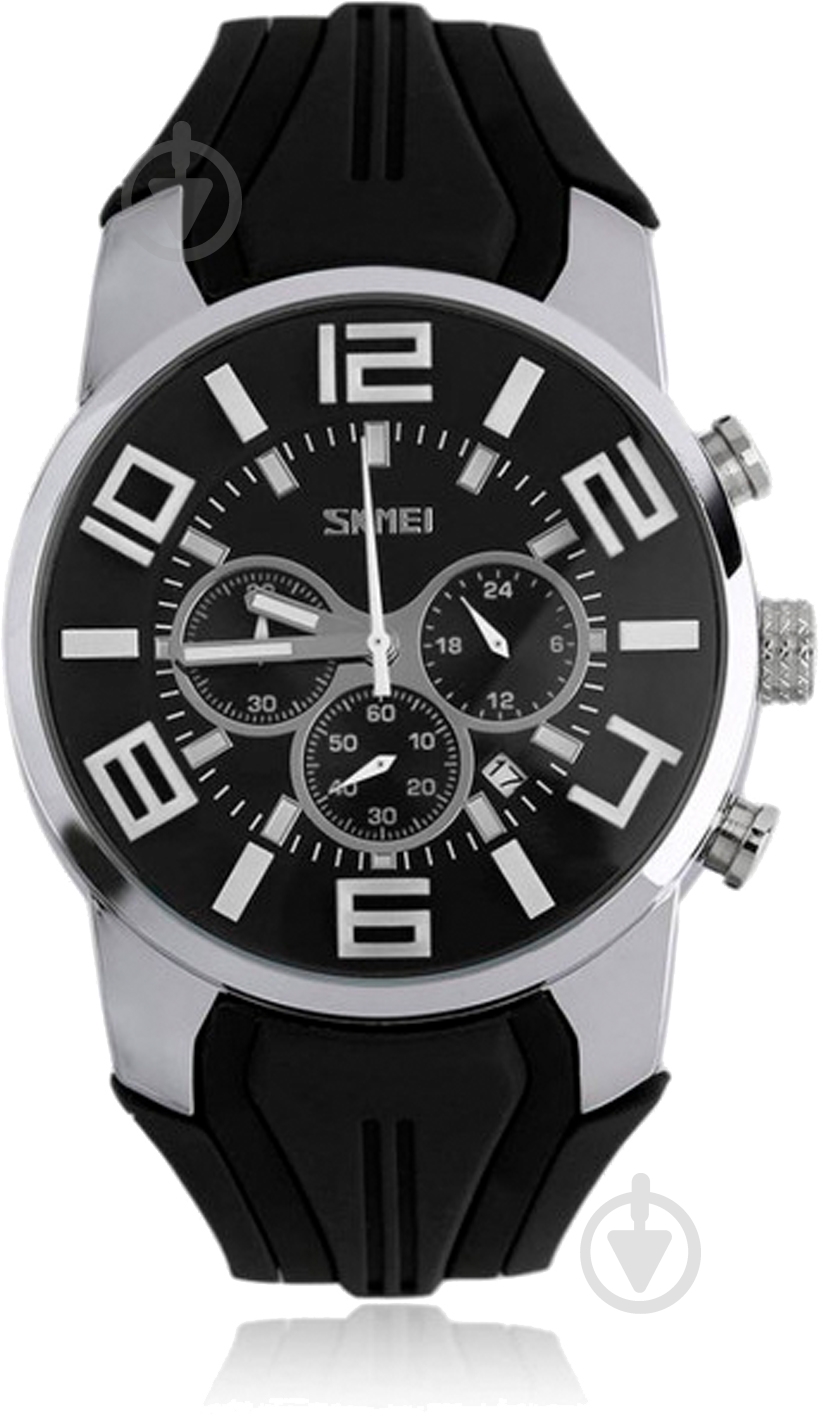 Наручний годинник Skmei 9128 black (9128BOXBK) - фото 2 Наручний годинник Skmei 9128 black (9128BOXBK) - фото 2