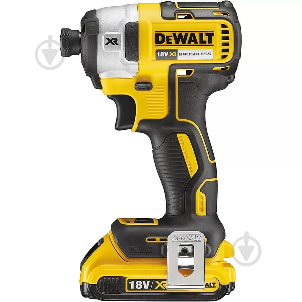 Шуруповерт ударный аккумуляторный DeWalt DCF887NT+DCB183 - фото 2