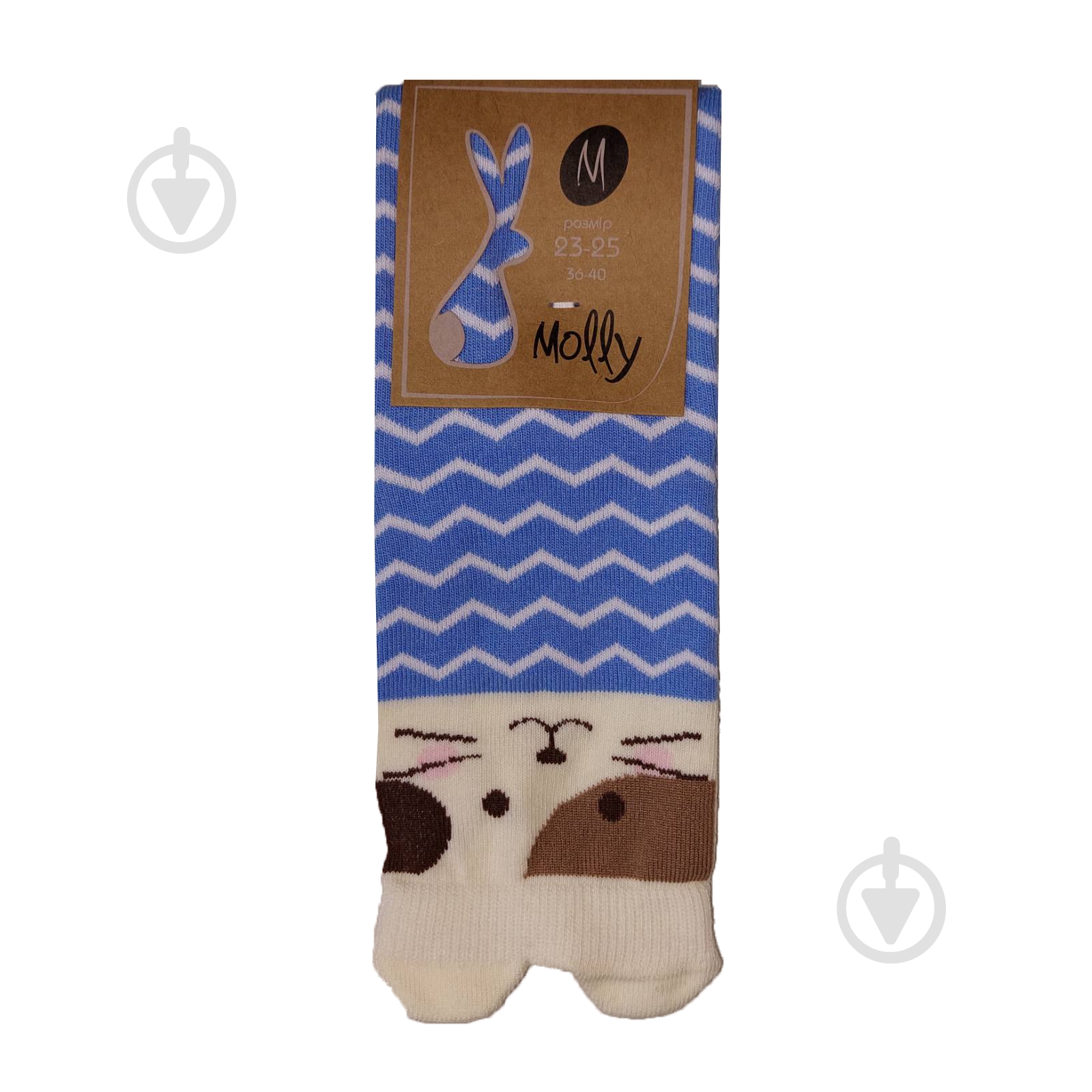 Шкарпетки жіночі Molly Собака р.23-25 різнокольоровий - фото 1 Шкарпетки жіночі Molly Собака р.23-25 різнокольоровий - фото 1
