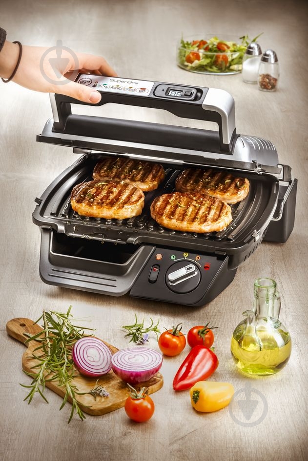 Гриль электрический Tefal SUPERGRILL STANDARD GC450B32 - фото 9