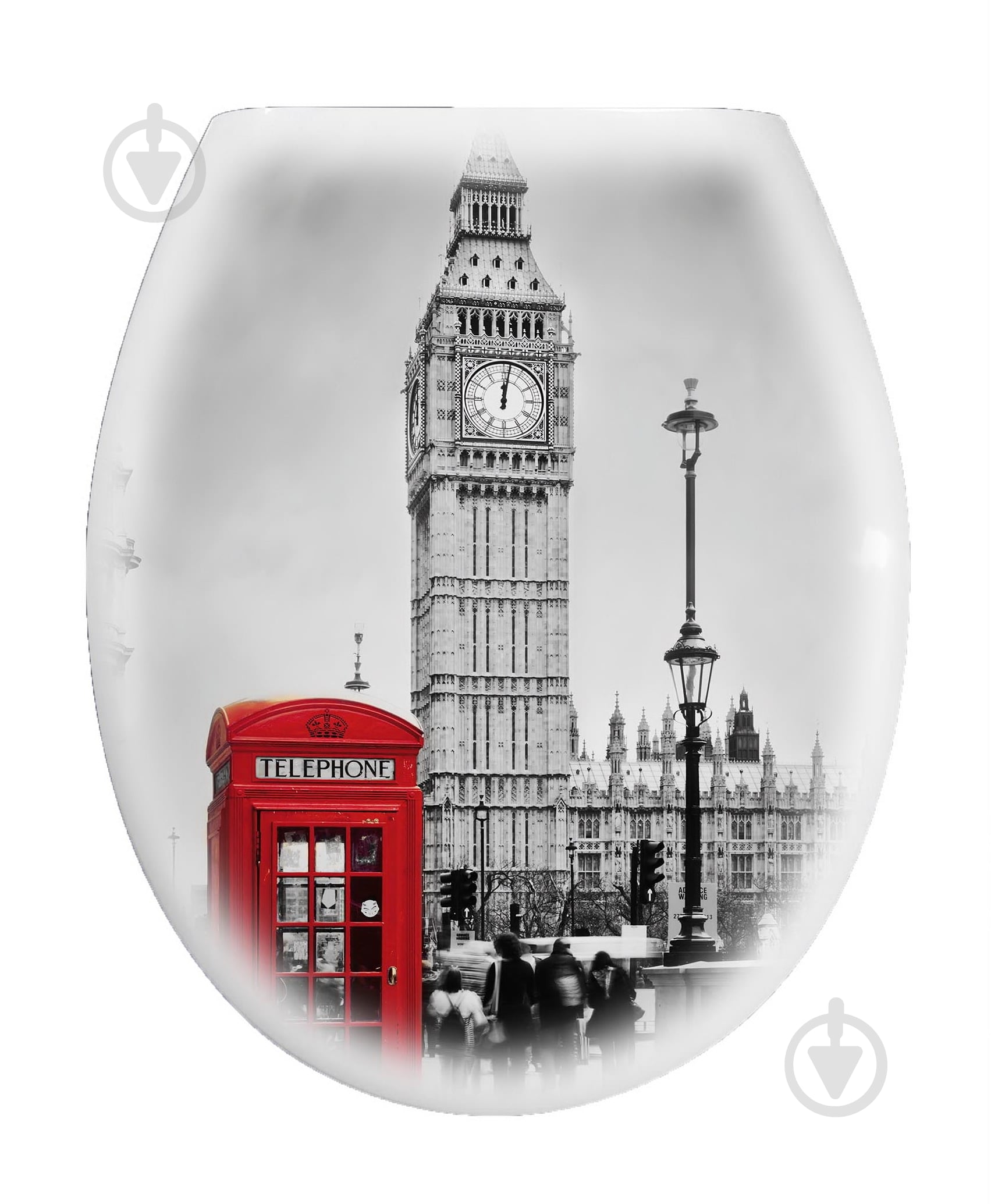 Сиденье для унитаза с крышкой Klechniowska London Red - фото 1 Сиденье для унитаза с крышкой Klechniowska London Red - фото 1