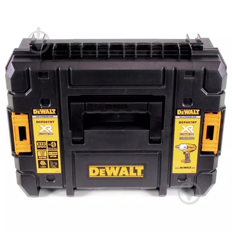 Гайковерт ударный аккумуляторный DeWalt Combo DCF897NT+DCB184 - фото 4
