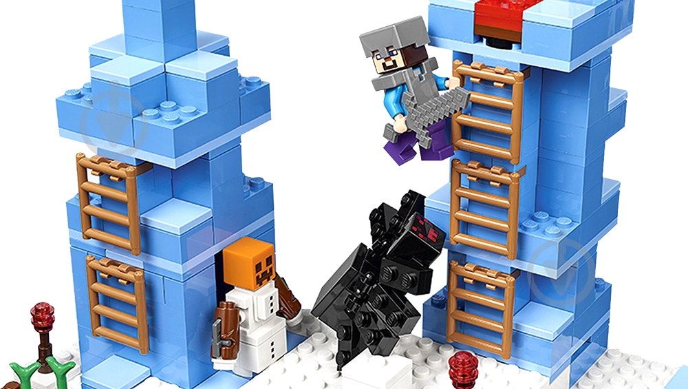 Конструктор LEGO Minecraft Ледяные горы 21131 - фото 7