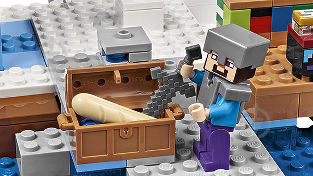 Конструктор LEGO Minecraft Ледяные горы 21131 - фото 4