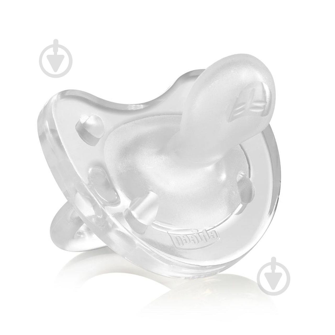 Пустушка ортодонтична Chicco Physio Soft White 16-36 міс., 1 шт. - фото 1