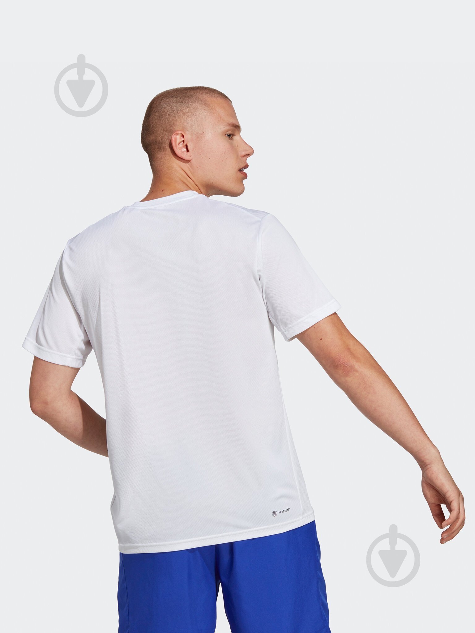 Футболка Adidas TR-ES BASE T IC7430 р.XL білий - фото 2 Футболка Adidas TR-ES BASE T IC7430 р.XL білий - фото 2