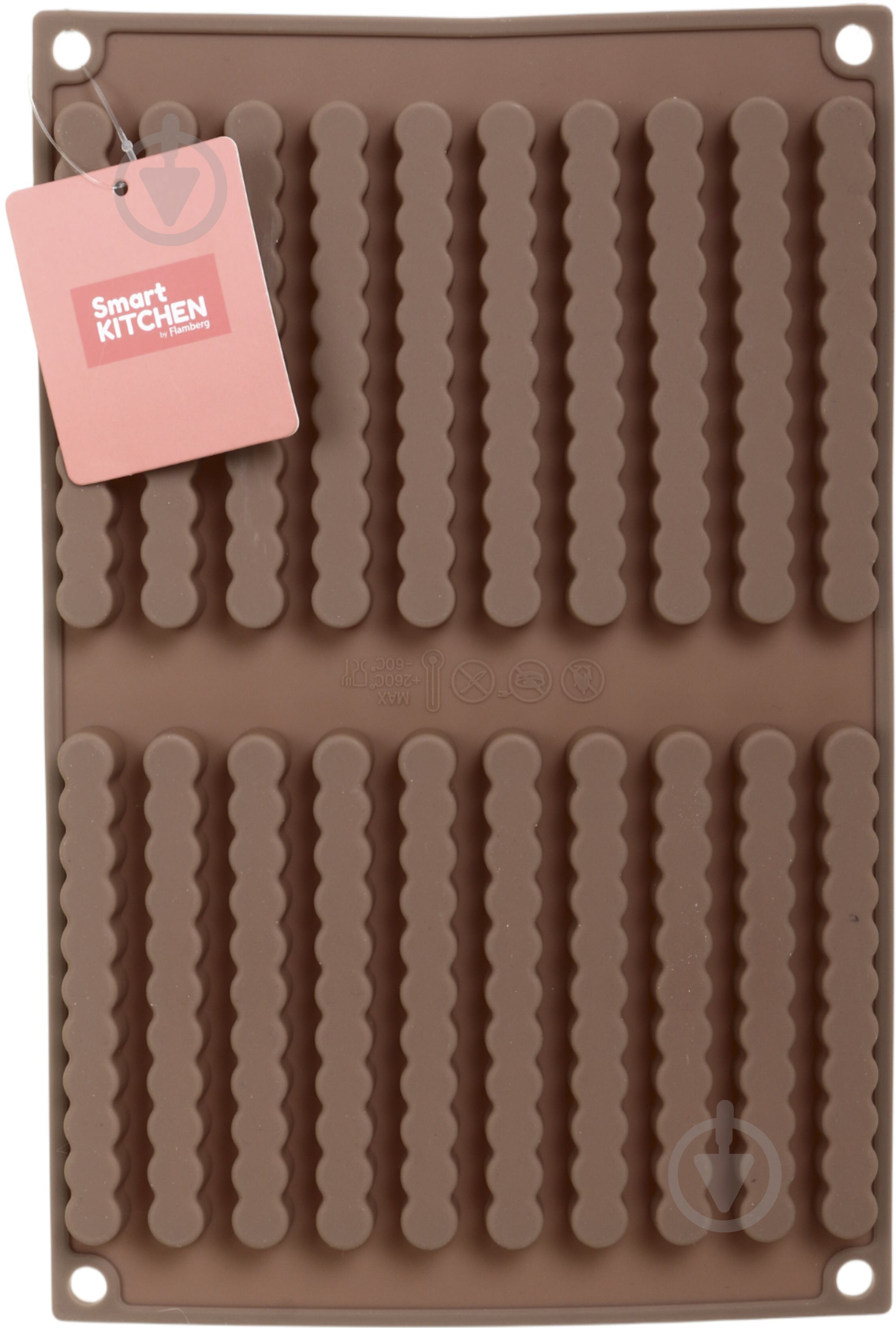 Форма для конфет Smart Kitchen by Flamberg Peach&Brown Worms на 14 шт коричневый - фото 3 Форма для конфет Smart Kitchen by Flamberg Peach&Brown Worms на 14 шт коричневый - фото 3