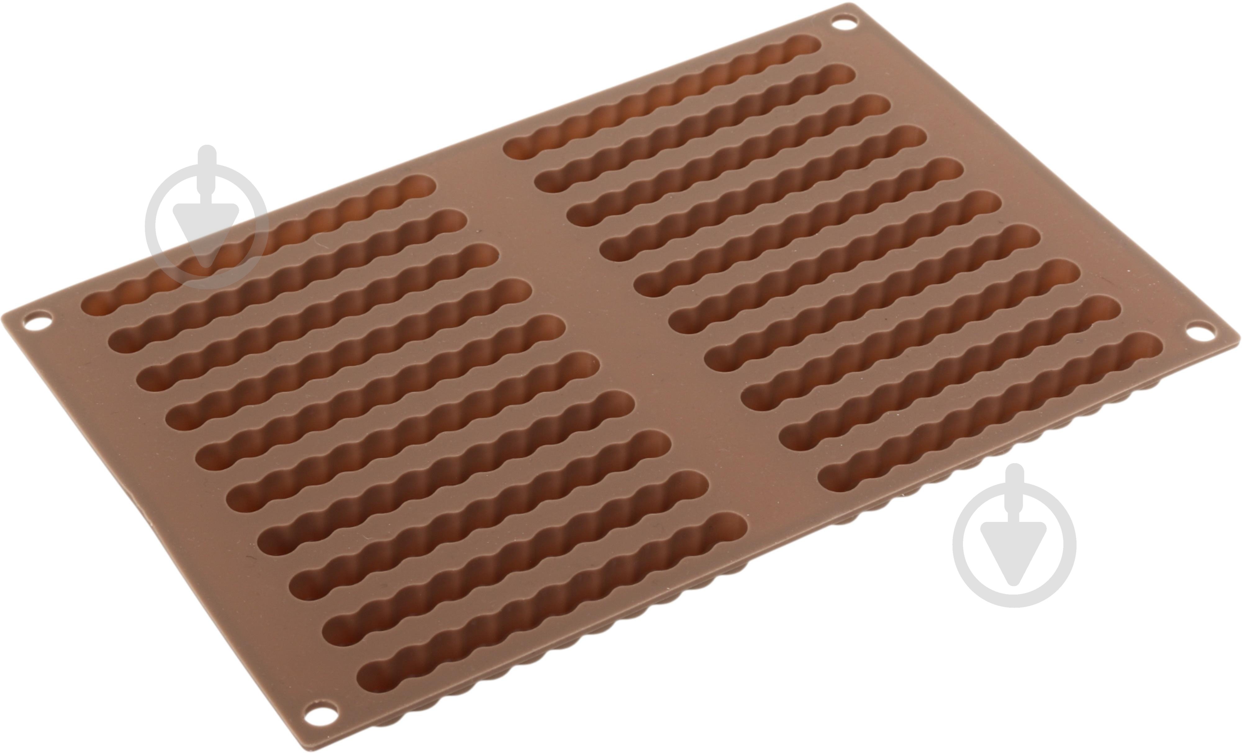 Форма для конфет Smart Kitchen by Flamberg Peach&Brown Worms на 14 шт коричневый - фото 1 Форма для конфет Smart Kitchen by Flamberg Peach&Brown Worms на 14 шт коричневый - фото 1