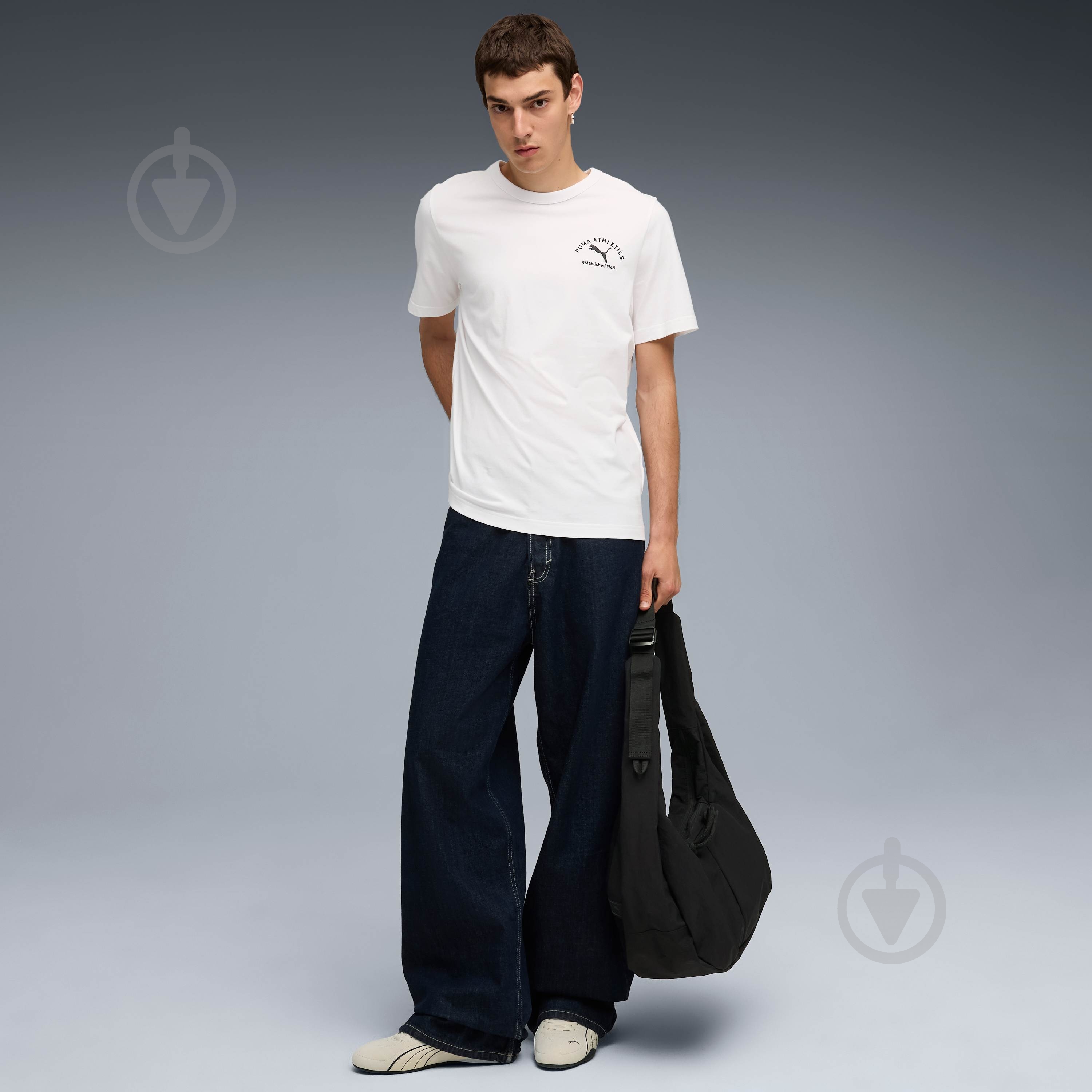 Футболка Puma CLASS Graphic Tee 68821902 р.XL белый - фото 3 Футболка Puma CLASS Graphic Tee 68821902 р.XL белый - фото 3