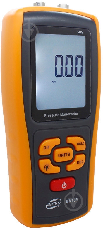 Микроманометр дифференциальный BENETECH GM505 - фото 2