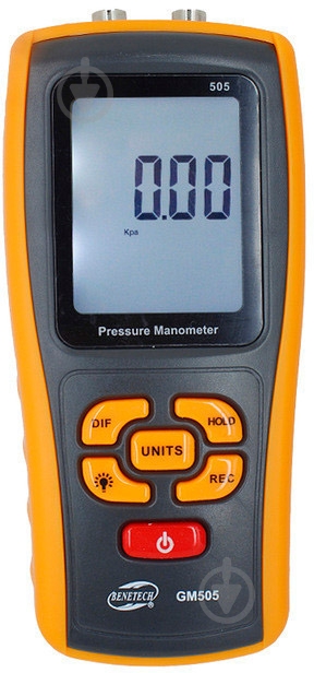 Микроманометр дифференциальный BENETECH GM505 - фото 1