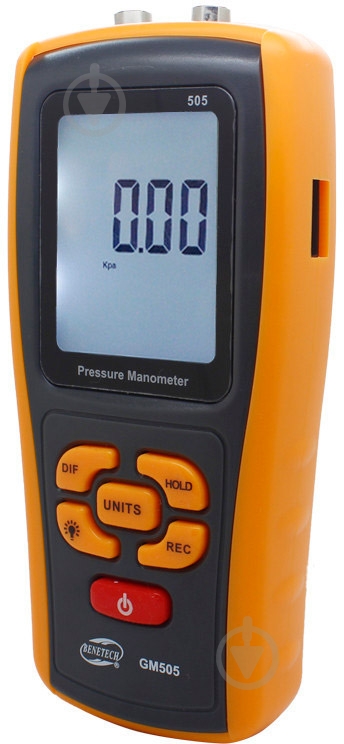 Микроманометр дифференциальный BENETECH GM505 - фото 3