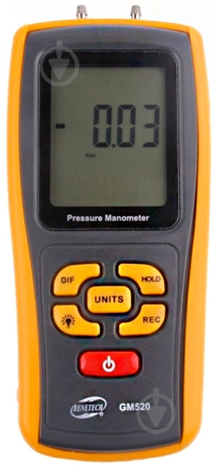 Микроманометр дифференциальный BENETECH GM520 - фото 1