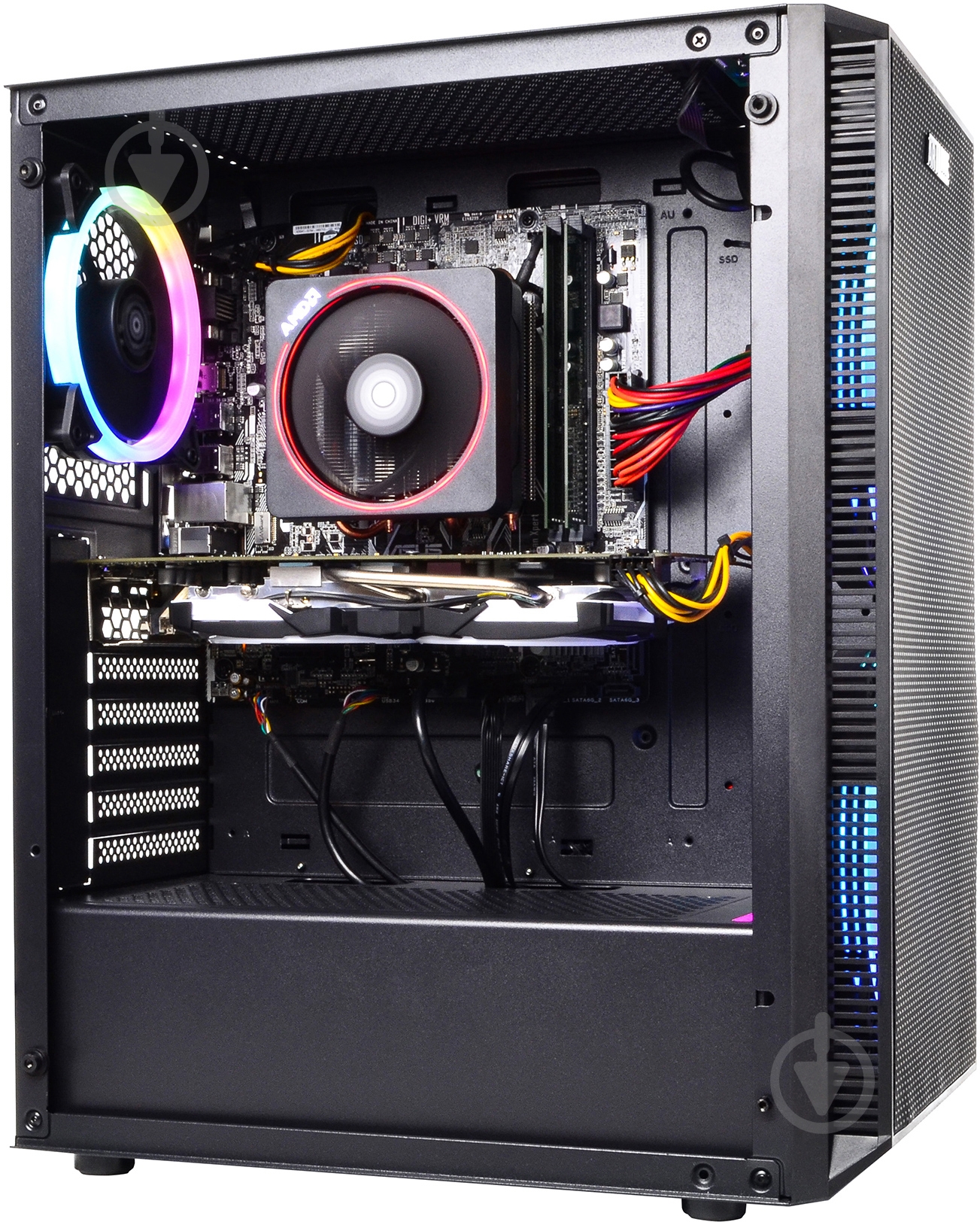 Компьютер персональный Artline Gaming X45 (X45v21) black - фото 5