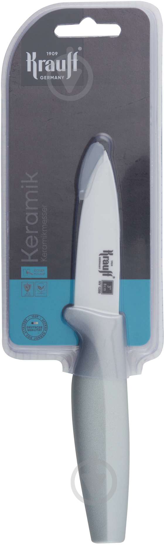 Нож керамический Krauff 8 см silver 29-250-033 - фото 3