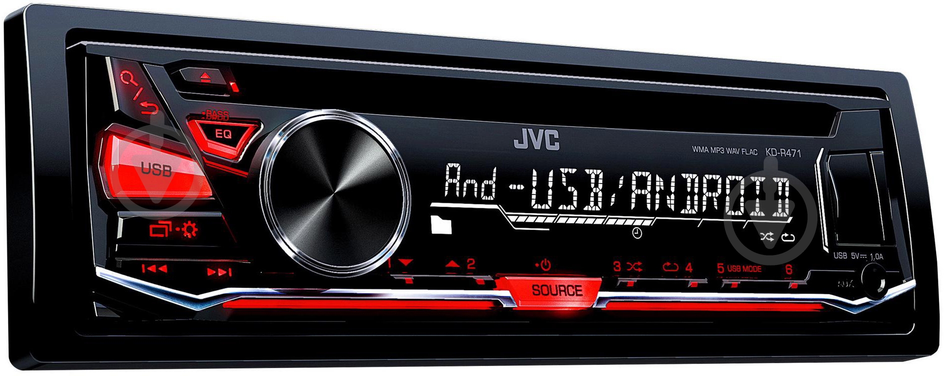 Автомагнитола JVC KD-R471 - фото 2