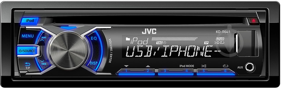 Автомагнитола JVC KD-R472 - фото 1
