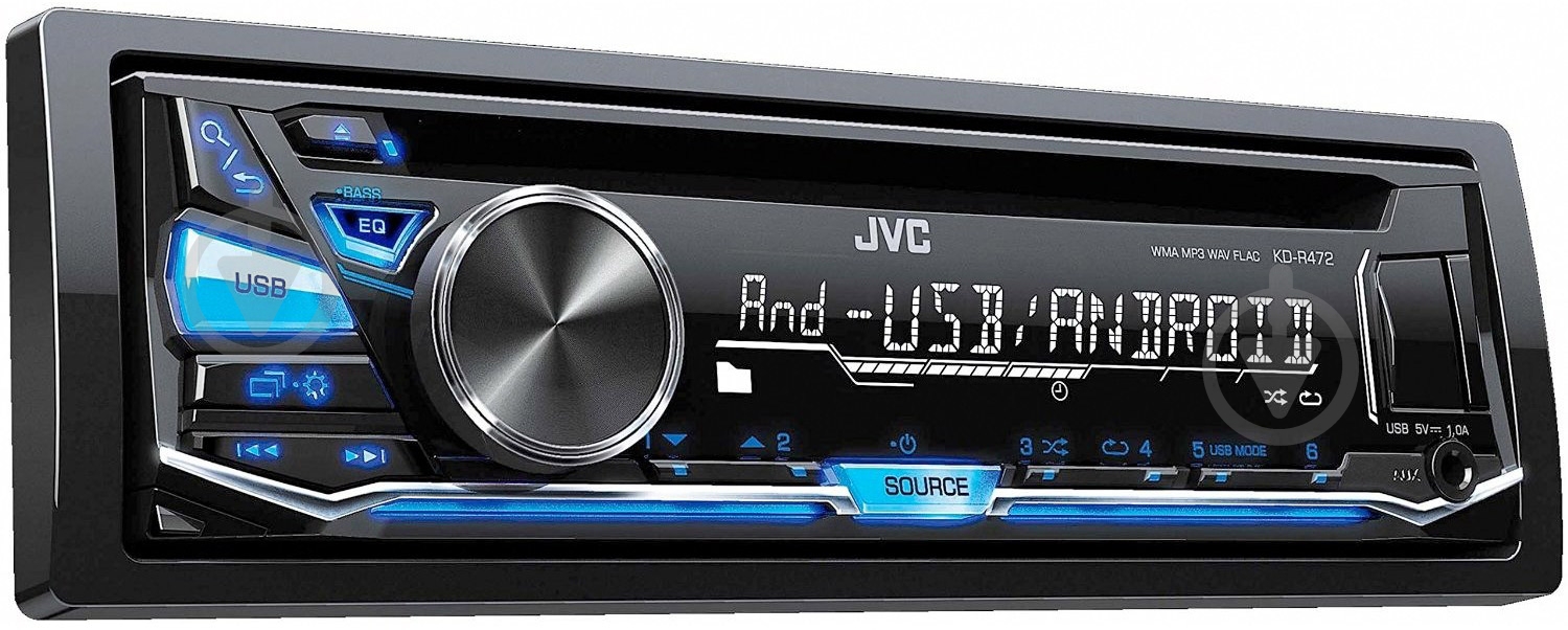Автомагнитола JVC KD-R472 - фото 2