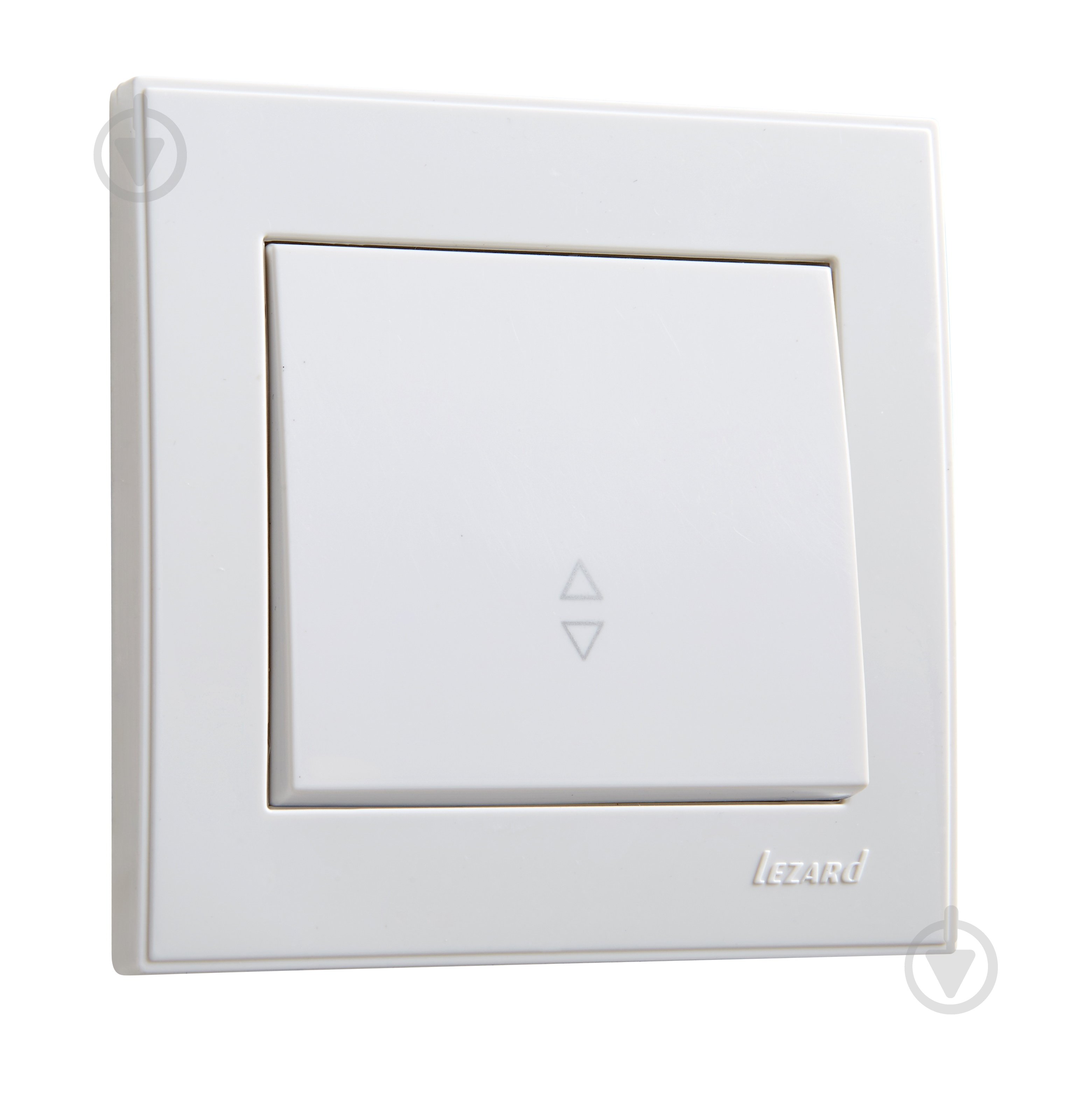 Вимикач прохідний одноклавішний Lezard Rain без підсвітки білий 703-0288-105 - фото 5 Вимикач прохідний одноклавішний Lezard Rain без підсвітки білий 703-0288-105 - фото 5