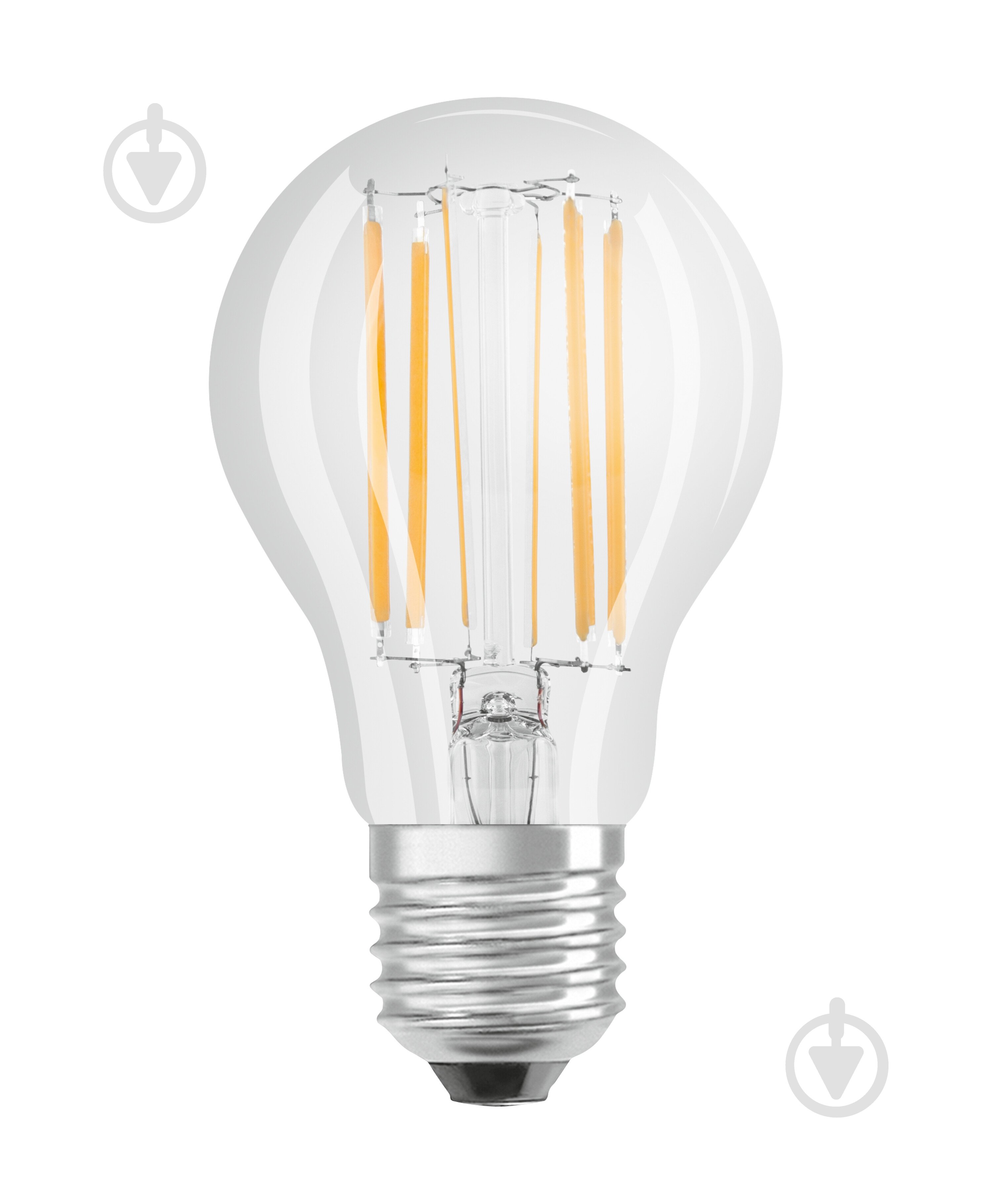 Лампа світлодіодна Osram 3 шт. 7,5 Вт A75 E27 220 В 4000 К BASECLA75 FIL - фото 3 Лампа світлодіодна Osram 3 шт. 7,5 Вт A75 E27 220 В 4000 К BASECLA75 FIL - фото 3