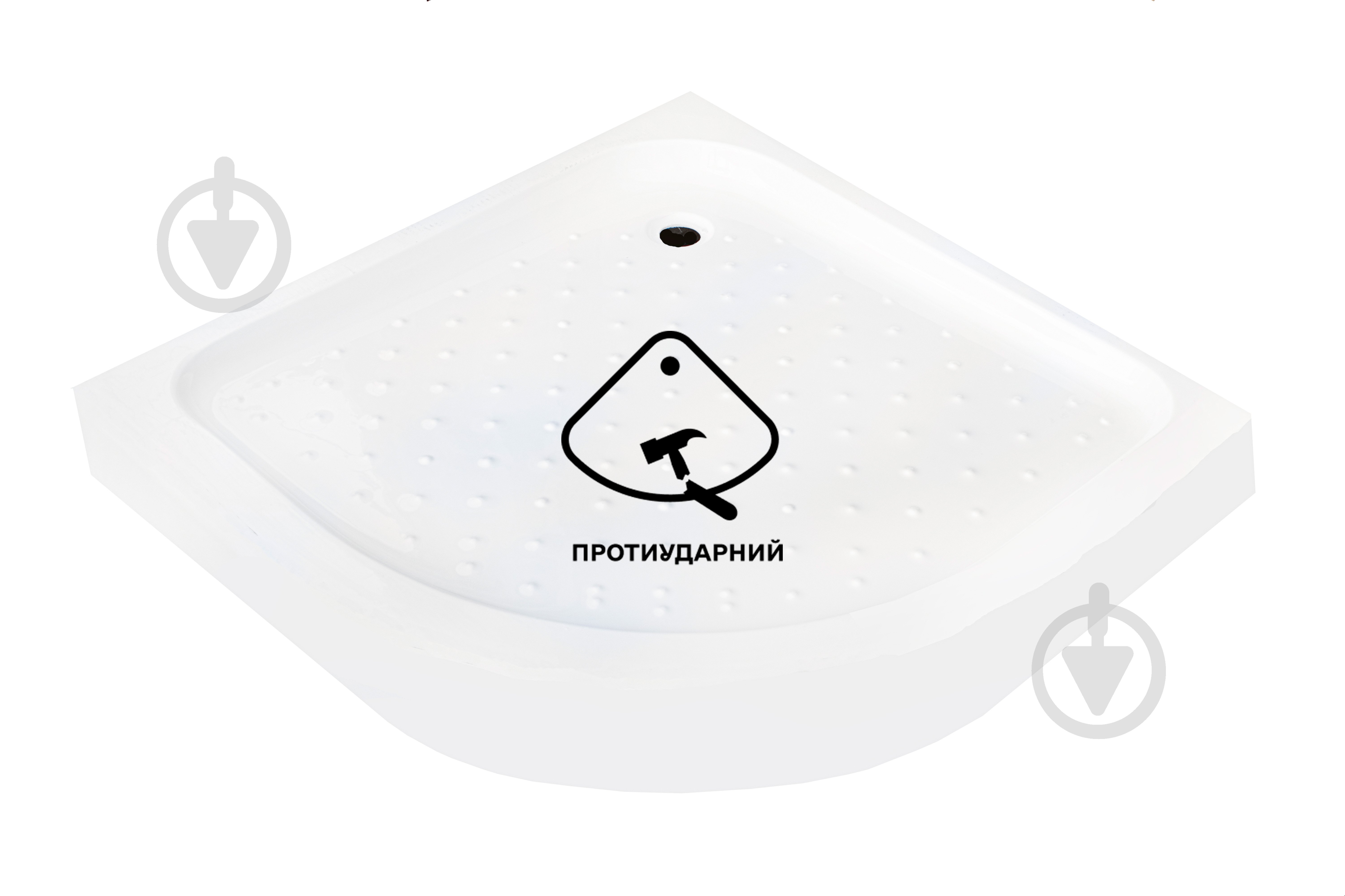 Душевая кабина AquaStream Simple 99 LW с противоударным поддоном - фото 2