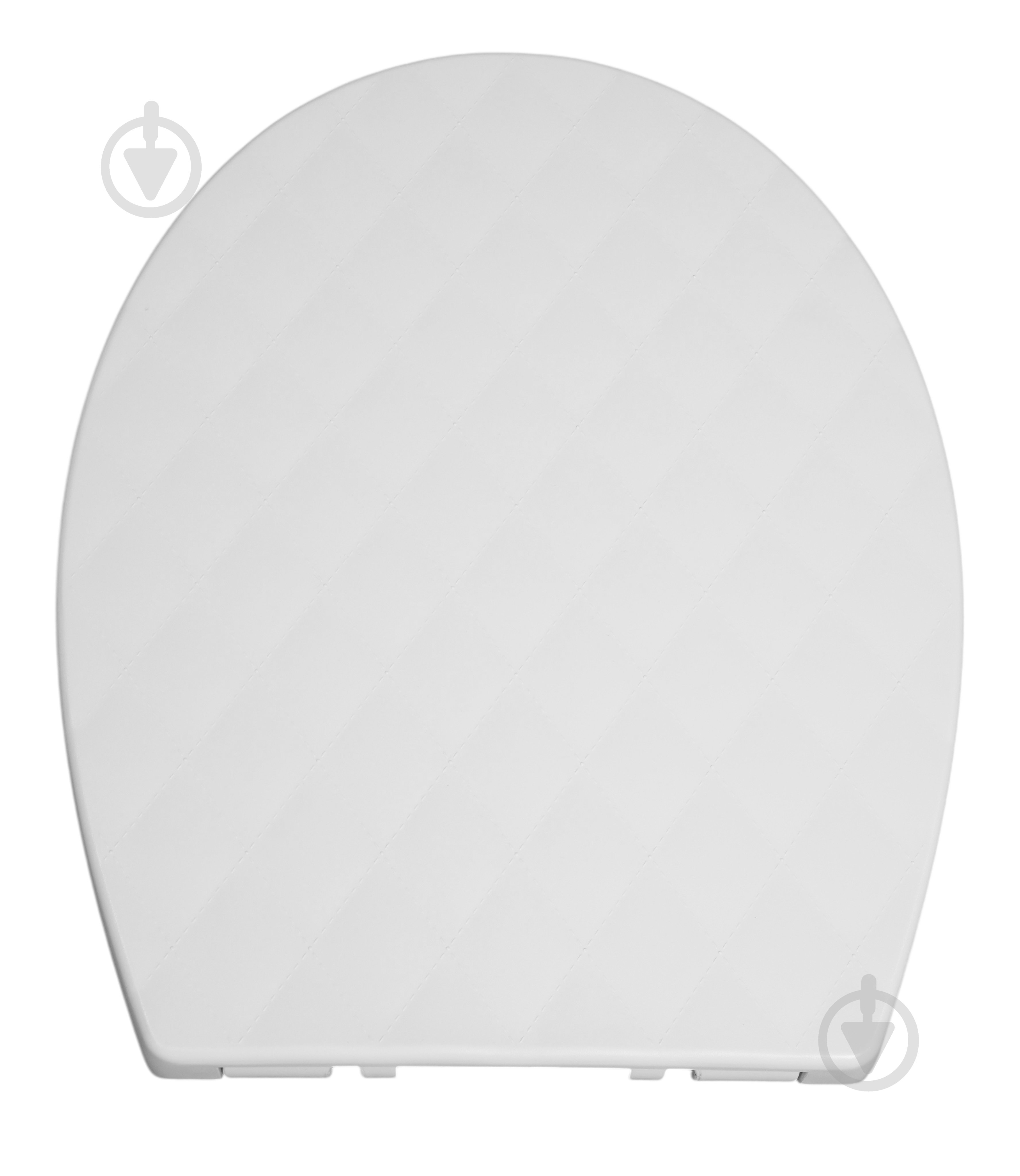 Сиденье для унитаза Woko Leather Line Oval soft close - фото 4