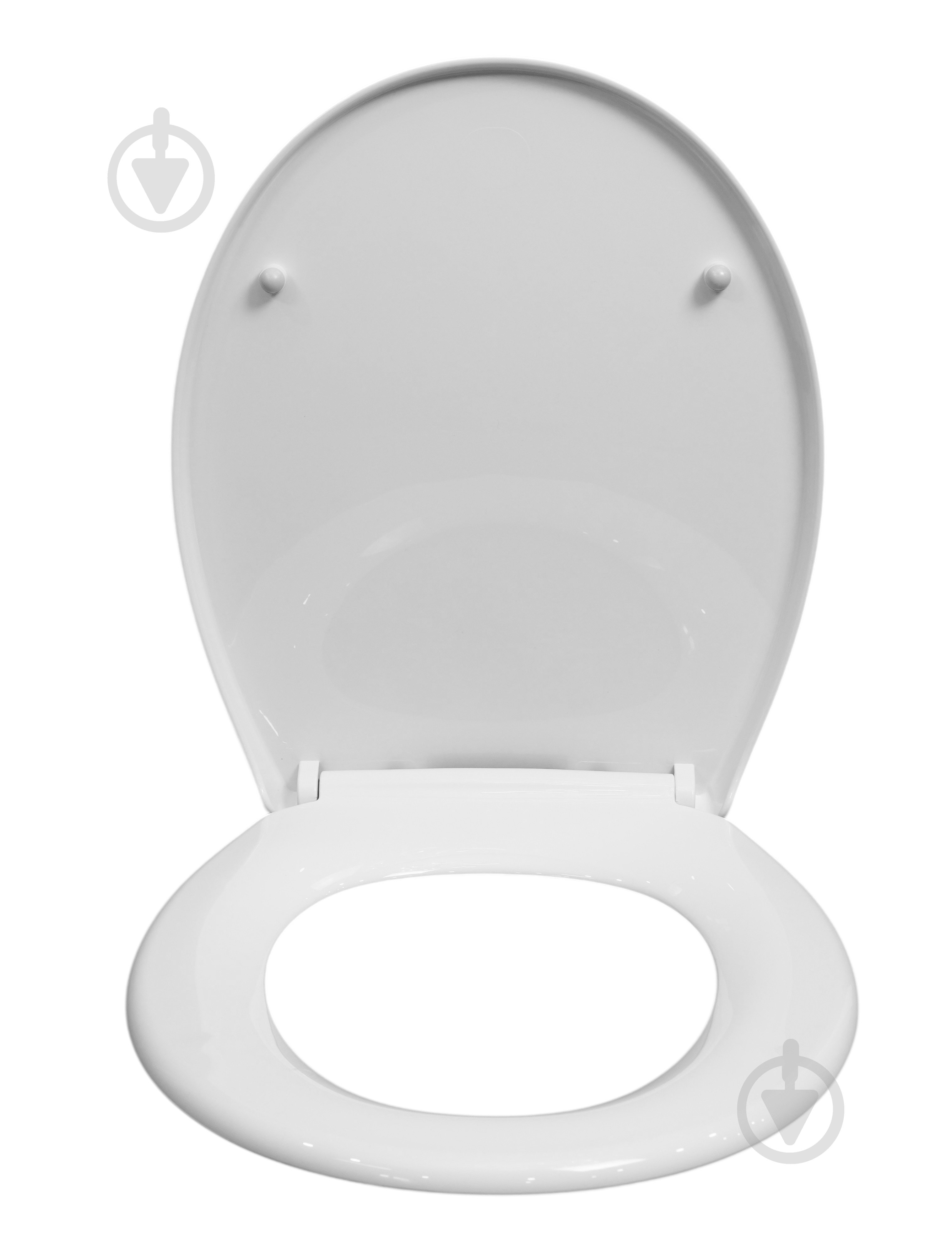 Сиденье для унитаза Woko Leather Line Oval soft close - фото 2