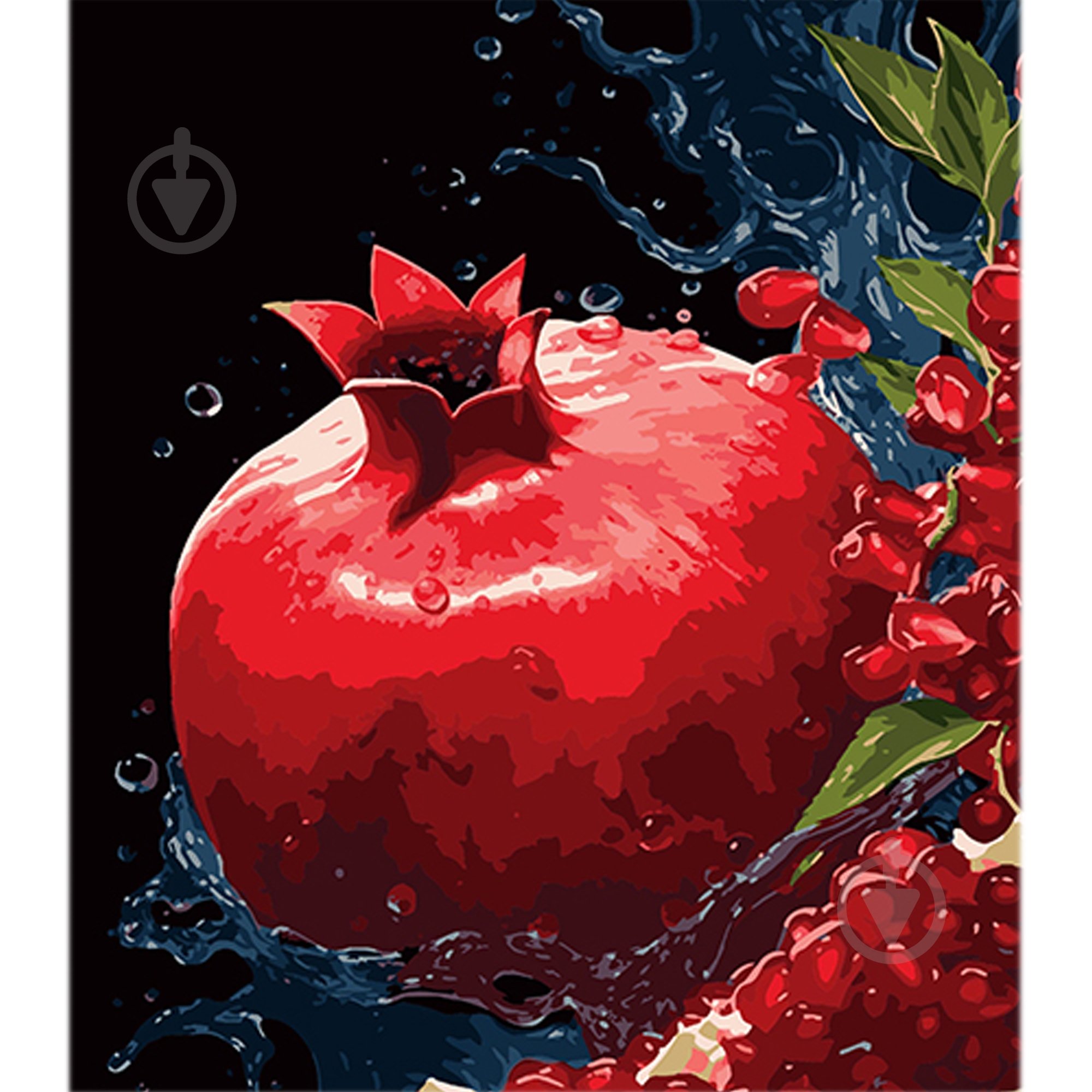 Набір для розпису за номерами Strateg на чорному фоні в асортименті 40х50 см - фото 7 Набір для розпису за номерами Strateg на чорному фоні в асортименті 40х50 см - фото 7