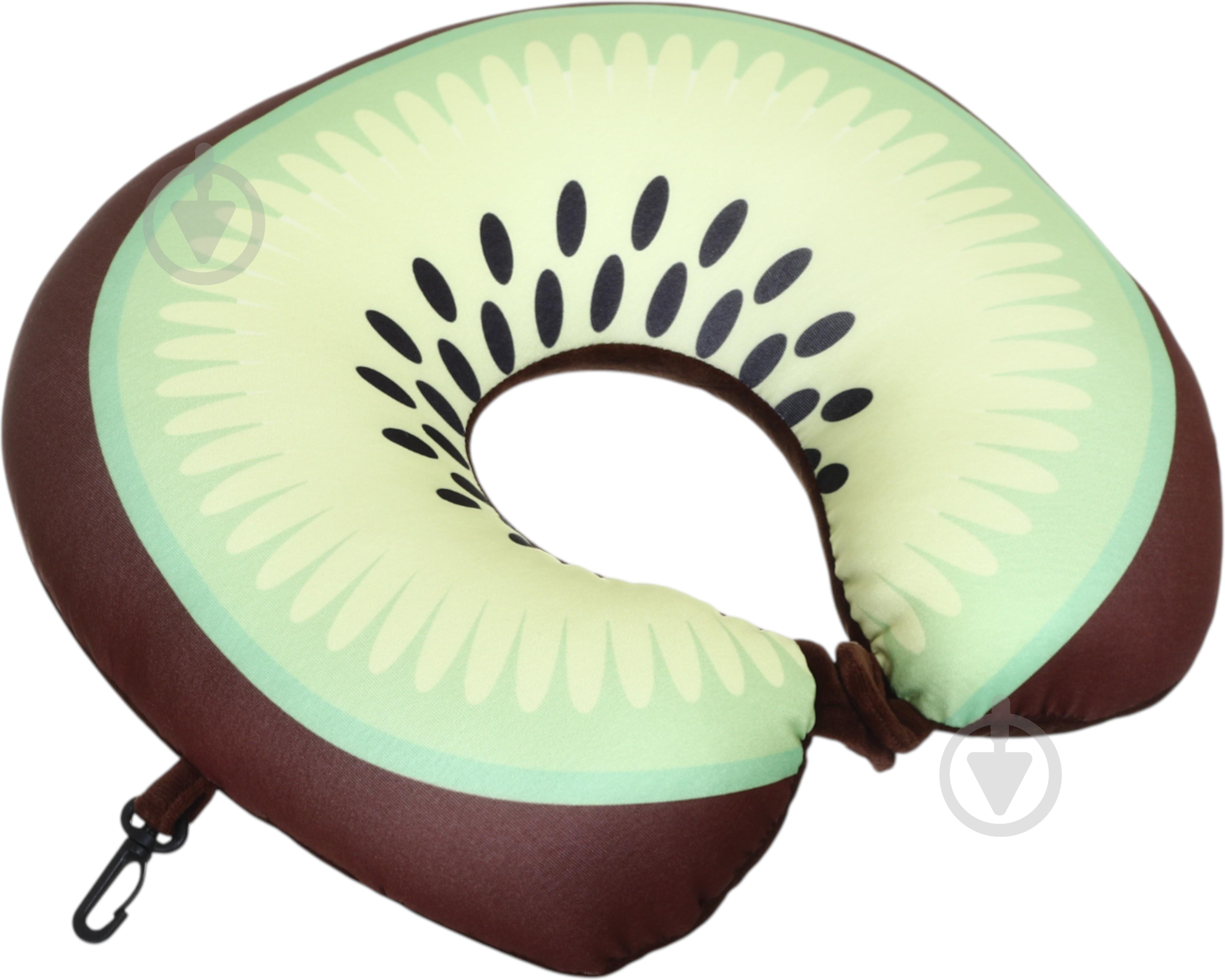 Подушка дорожня Kiwi Luna 30x30 см різнокольоровий - фото 4