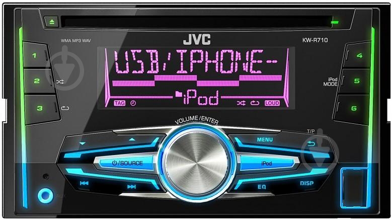 Автомагнитола JVC KW-R710EY - фото 1