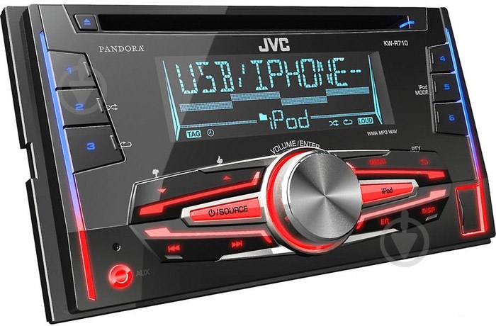 Автомагнитола JVC KW-R710EY - фото 2