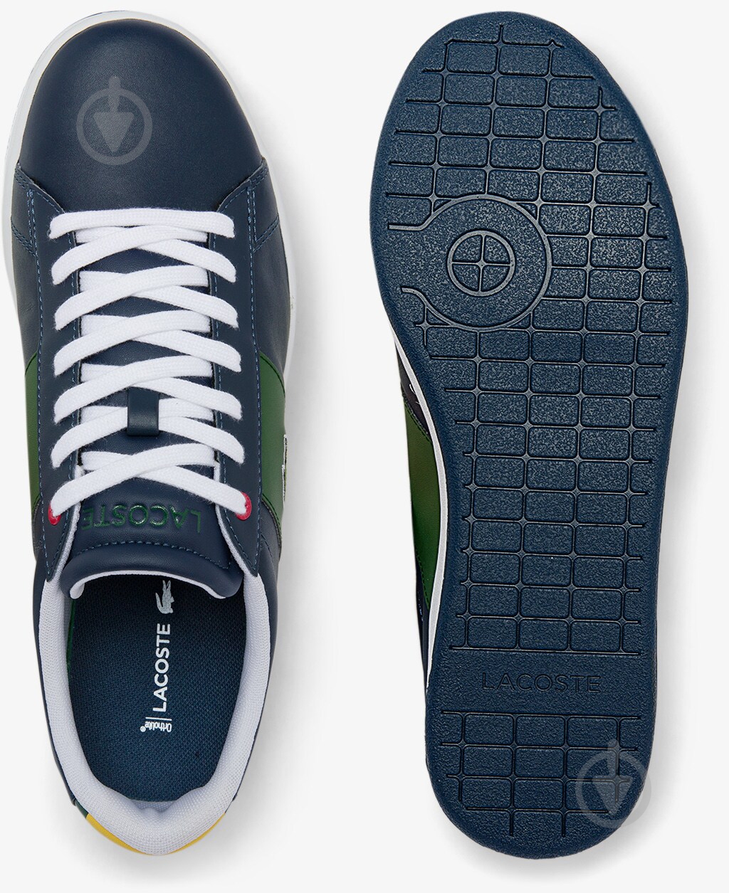 Кроссовки мужские демисезонные Lacoste Sport 743SMA00532S3 р.45 темно-синие - фото 4 Кроссовки мужские демисезонные Lacoste Sport 743SMA00532S3 р.45 темно-синие - фото 4