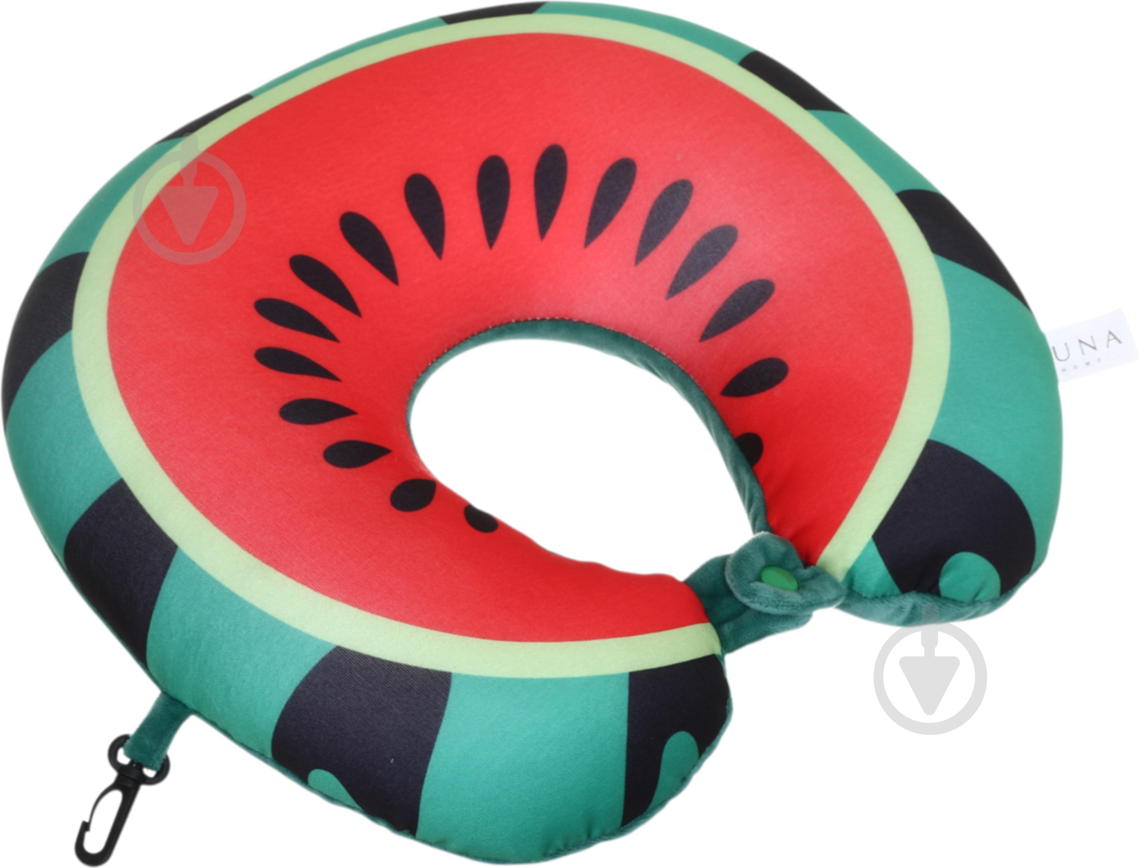Подушка дорожня Watermelon Luna 30x30 см різнокольоровий - фото 4
