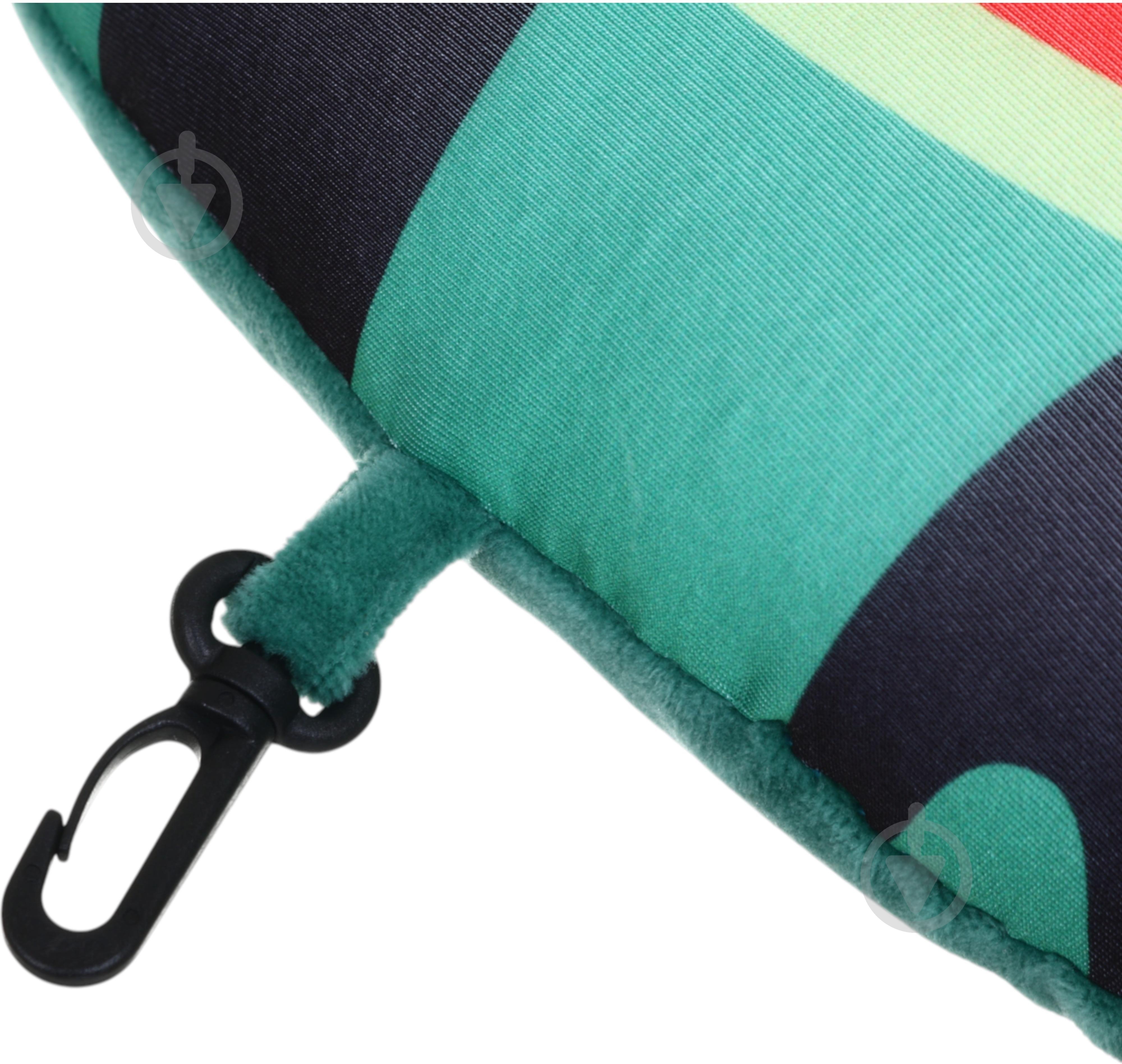 Подушка дорожня Watermelon Luna 30x30 см різнокольоровий - фото 5