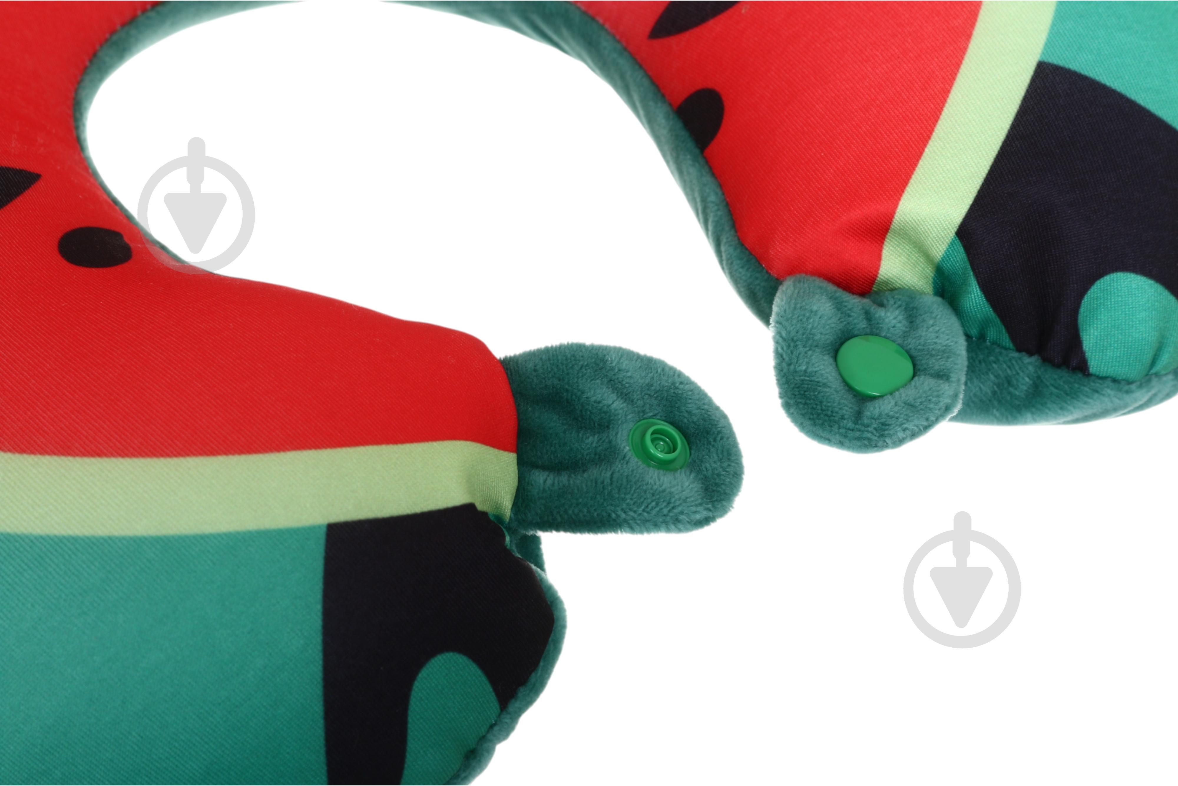 Подушка дорожня Watermelon Luna 30x30 см різнокольоровий - фото 6