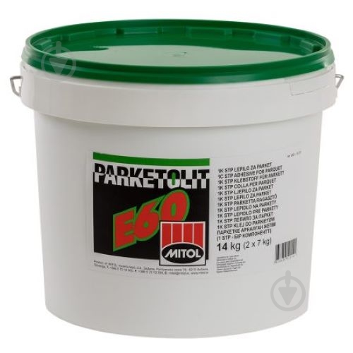Клей для паркету MITOL Parketolit E60 однокомпонентний STP 14 кг - фото 1